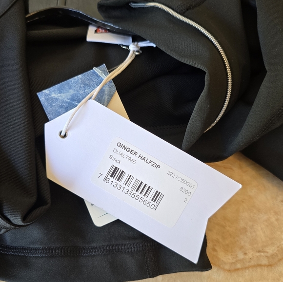 JETSET Ginger Half Zip Dual Base Layer Top Turtleneck Jet Set - Picture 15 of 17